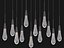 3D Soltaire Linear Chandelier model