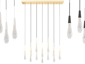 Soltaire Linear Chandelier