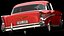 Chevrolet Bel Air 1956 (Intérieur bas)