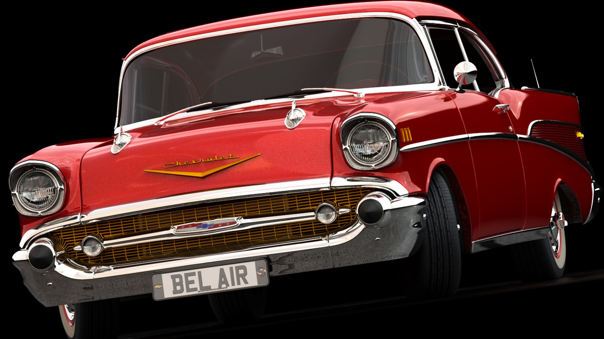 Chevrolet bel air 1956 3D model | 1148200 | TurboSquid