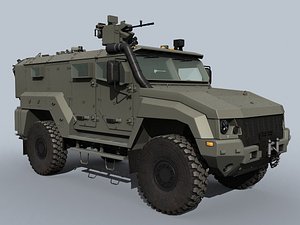 KAMAZ 63968 Typhoon MRAP Vehicle 3D - TurboSquid 1778810