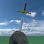 Low Poly Schwert
