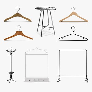 Clothing Racks and Clothes Hangers Collection
