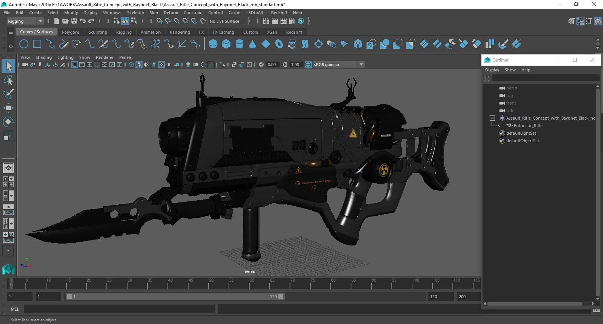 Assault Rifle Concept with Bayonet Black 3D https://p.turbosquid.com/ts-thumb/dj/0vHxpm/8e/assaultrifleconceptwithbayonetblack3dmodel027/jpg/1711921122/1920x1080/fit_q87/b4b65fed668c2391428eb3e98992f7c2c3c73b1e/assaultrifleconceptwithbayonetblack3dmodel027.jpg