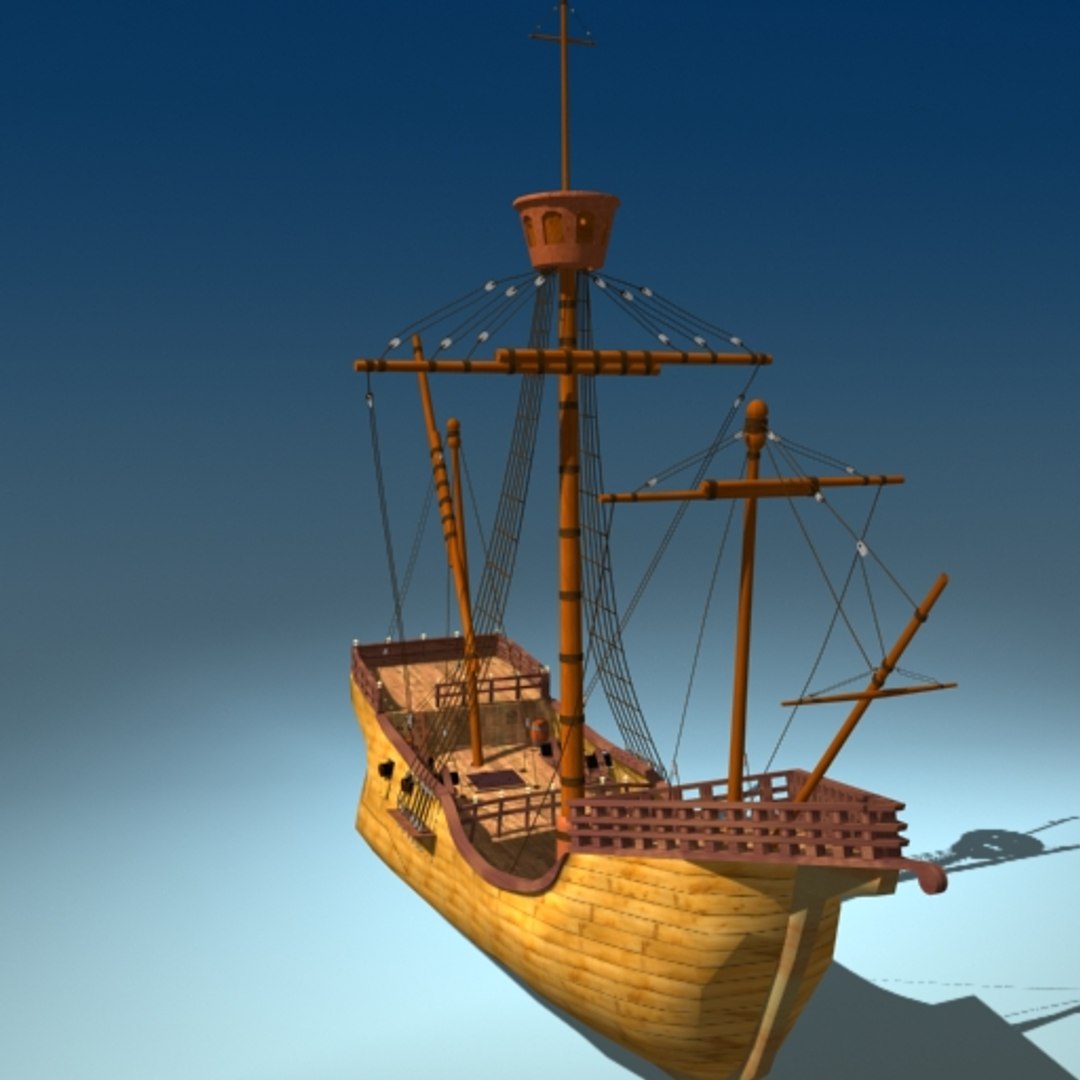 3d Model Christopher Ship