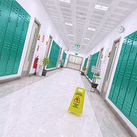 Schooll Hallway
