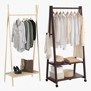 Clothes on Rack Collection