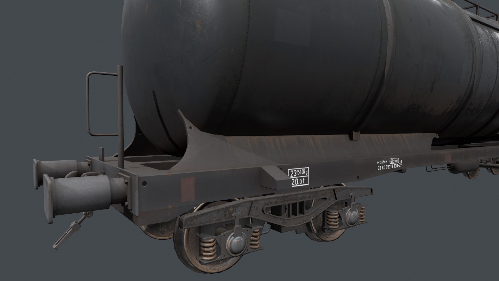 3D Real-time Petroleum Rail Tank Car - TurboSquid 1752775