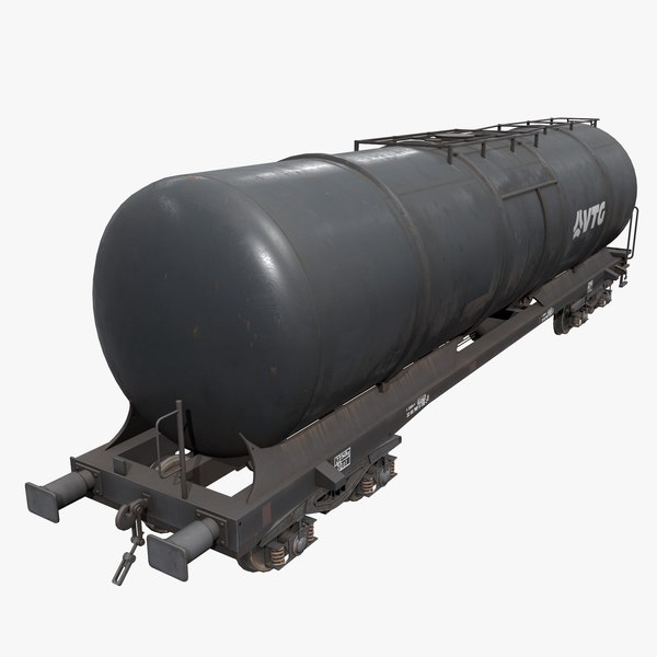 3D Real-time petroleum rail tank car