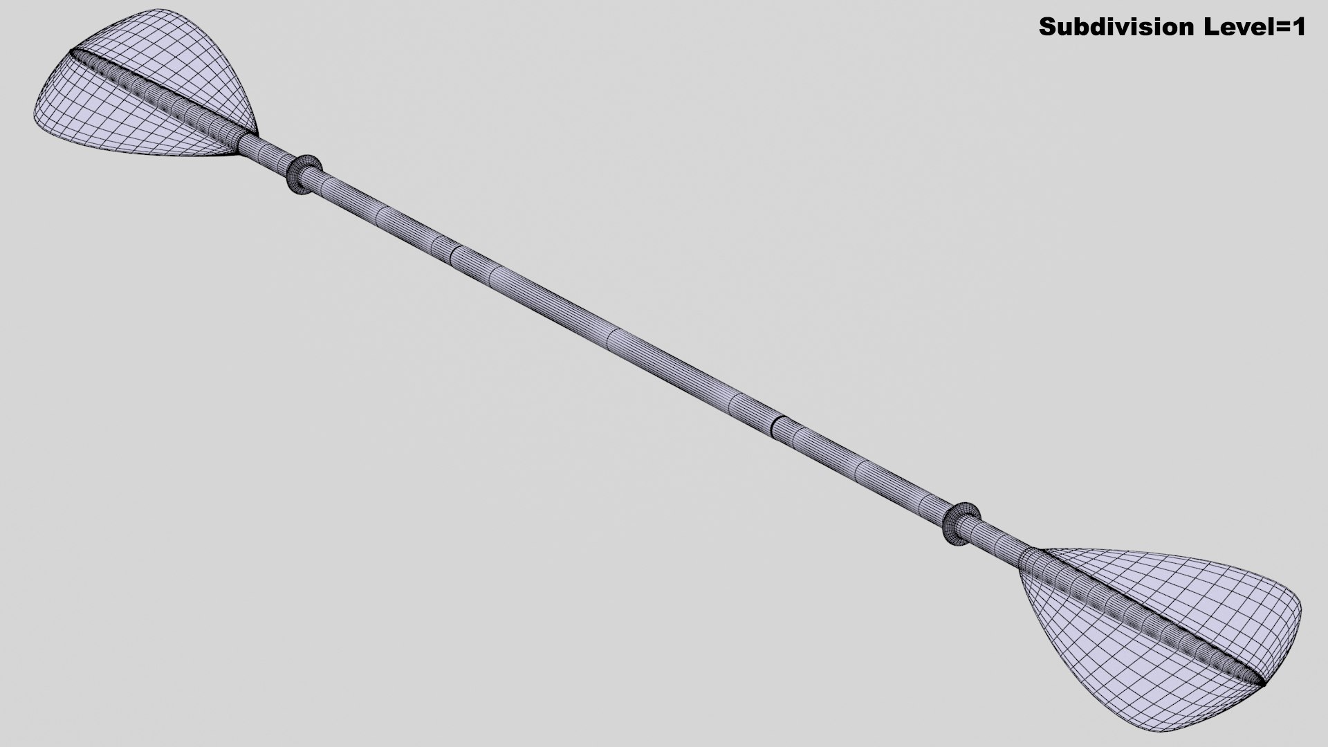 Paddle Collection Model - TurboSquid 1911110
