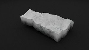 3D Kongur Tagh model
