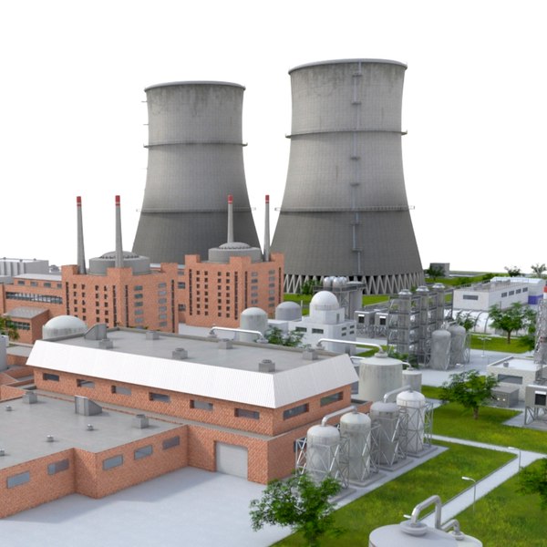 Power Plants 3D Models for Download | TurboSquid