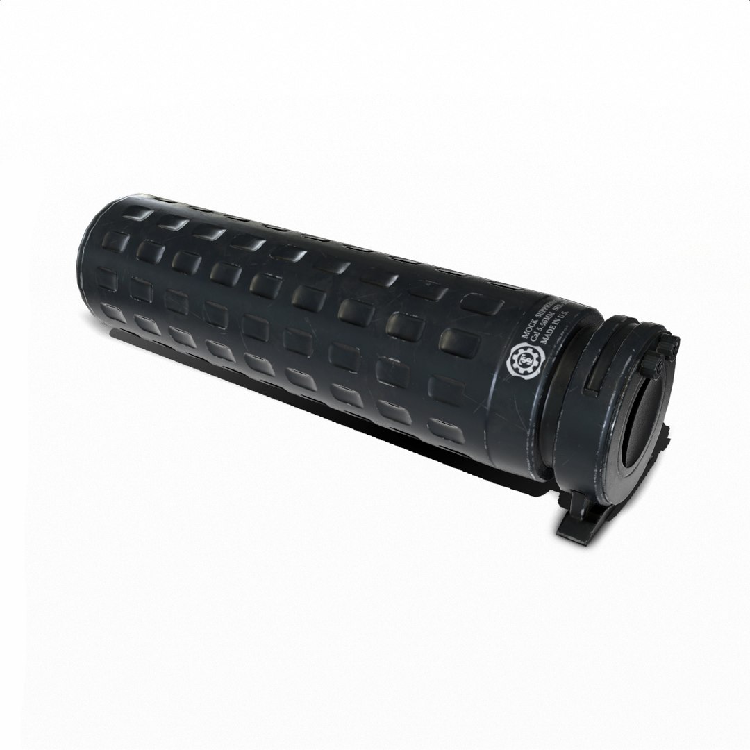 suppressor weapon attachment 3D model https://p.turbosquid.com/ts-thumb/dj/Q2Nri7/JasexXMB/mock_03/jpg/1567001350/1920x1080/fit_q87/afd03af346dc9af80a33f59ca410e731b3bf1dca/mock_03.jpg