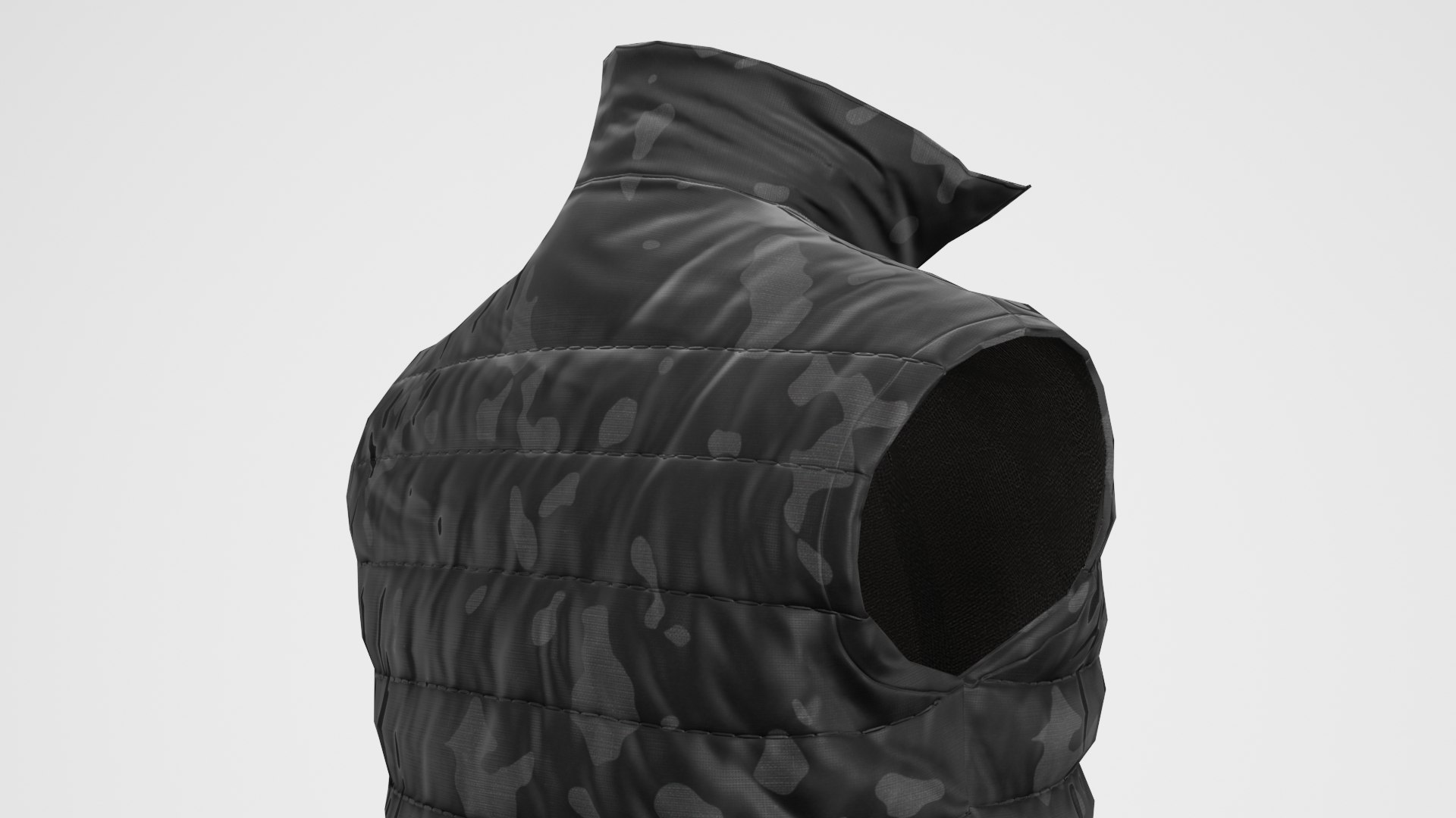 3D Jacket Sleeveless Camouflage Black Lowpoly model https://p.turbosquid.com/ts-thumb/dj/QXLKgc/65/7k/jpg/1624120578/1920x1080/fit_q87/4940d42dec8a17b687cf8816d244c0b504b925df/7k.jpg
