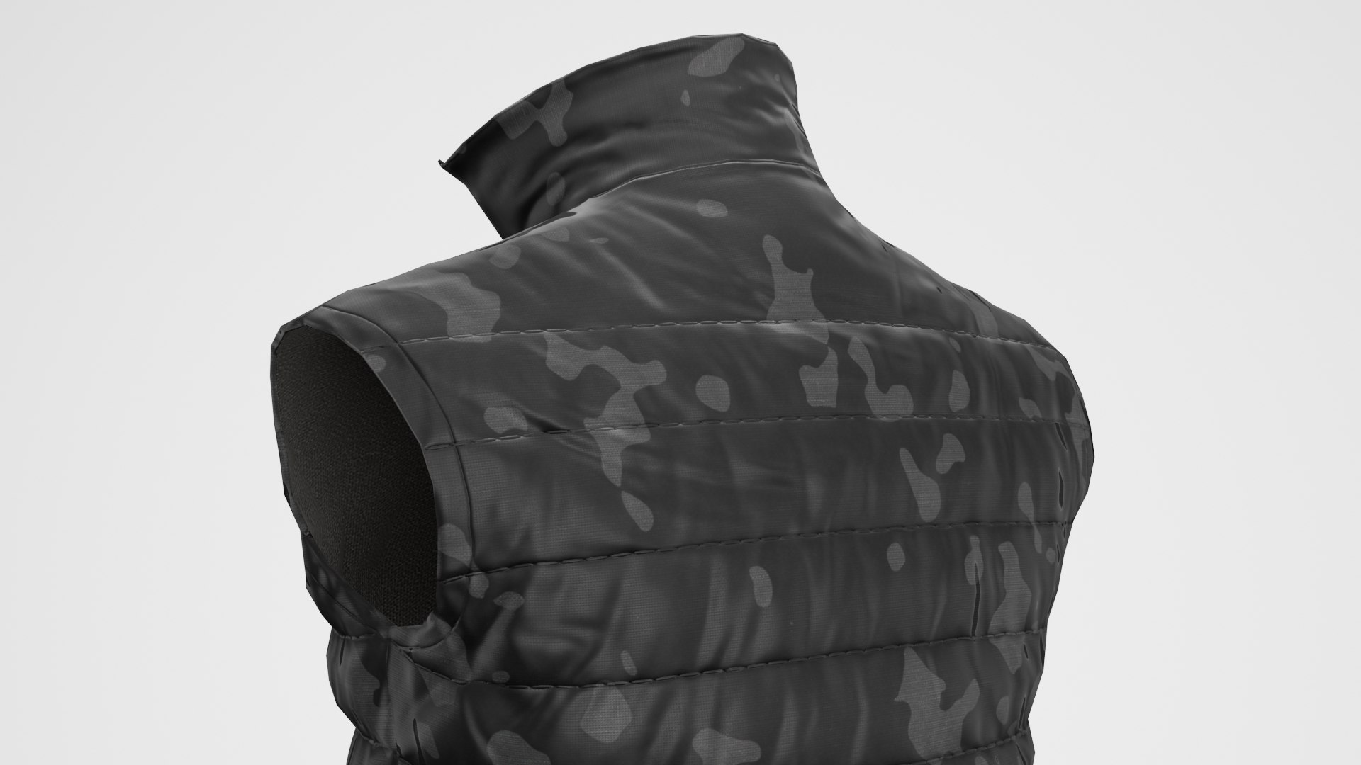 3D Jacket Sleeveless Camouflage Black Lowpoly model https://p.turbosquid.com/ts-thumb/dj/QXLKgc/Nt/7g/jpg/1624120616/1920x1080/fit_q87/f6c683f5af3931e085b9fb62b7bec9631ee628c8/7g.jpg
