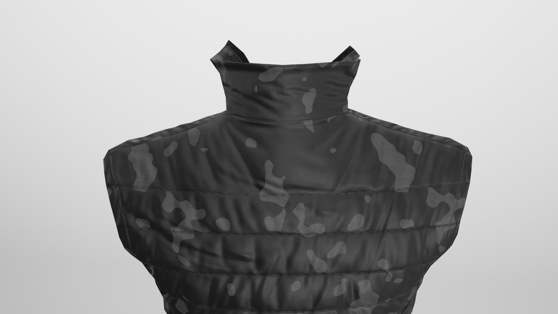 3D Jacket Sleeveless Camouflage Black Lowpoly model https://p.turbosquid.com/ts-thumb/dj/QXLKgc/ek/8n/jpg/1624120604/1920x1080/fit_q87/b6c44426b9a0d5f4b366c2775675373cb4dc4fc0/8n.jpg