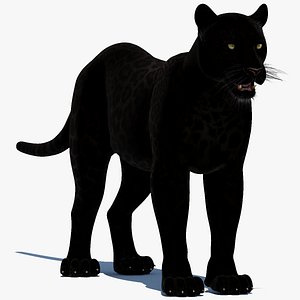 Black Panther 3D Model