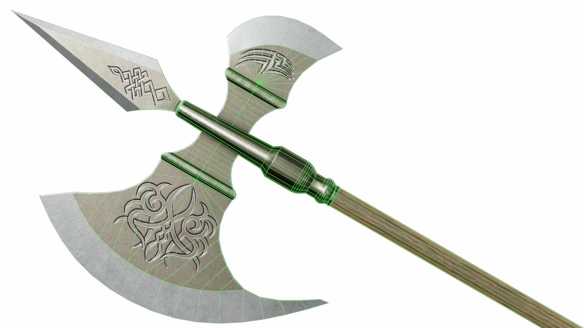 3D model Halberd 05 - TurboSquid 2090186