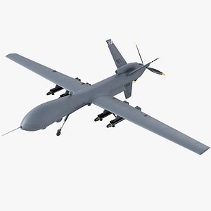 Combat Military Drone PBR