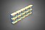 ARRAY ROW SHELF RACK TRAY ROTARY HYDROPONIC PLANT GARDEN TOWER