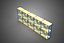 ARRAY ROW SHELF RACK TRAY ROTARY HYDROPONIC PLANT GARDEN TOWER