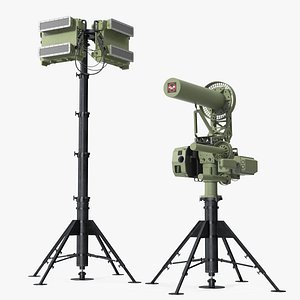 Anti UAV Defence System with Radar Set