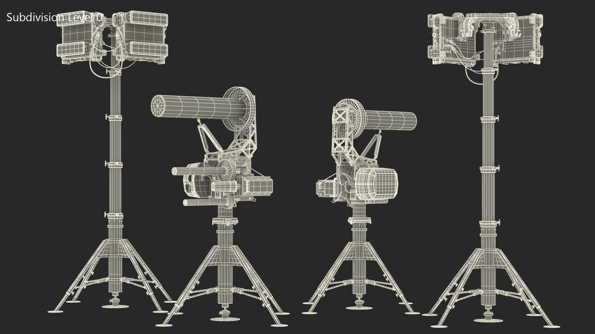 Anti UAV Defence System With Radar Set Model - TurboSquid 1773067