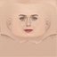 Elizabeth Olsen Head - No Hair - Low poly head for game