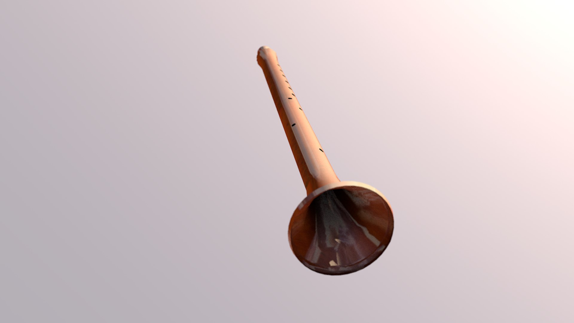 Shawm Woodwind Musical Instrument Model TurboSquid 1465059