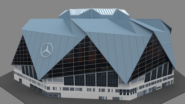 modelo 3d Estadio Mercedes Benz - TurboSquid 2400138
