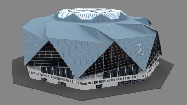 modelo 3d Estadio Mercedes Benz - TurboSquid 2400138
