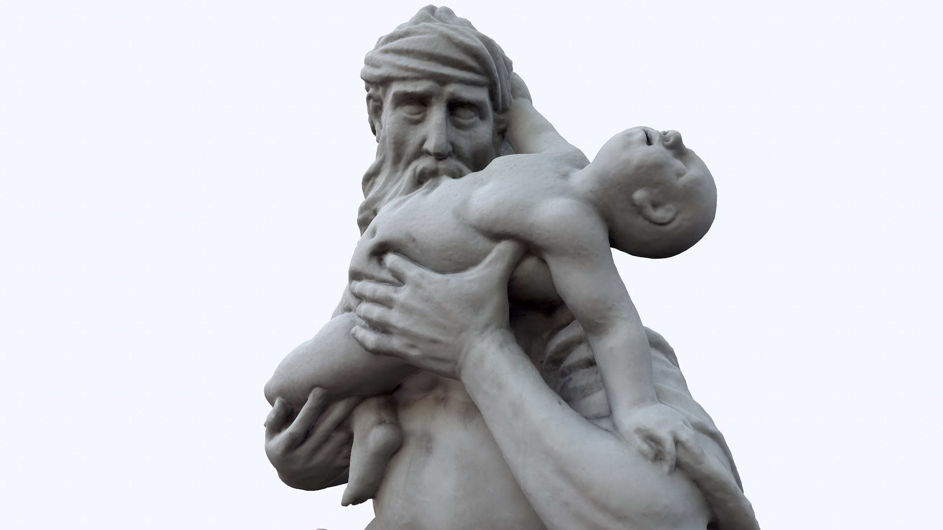 Sculprure Of Saturn Devours His Children 3D Model - TurboSquid 2107022