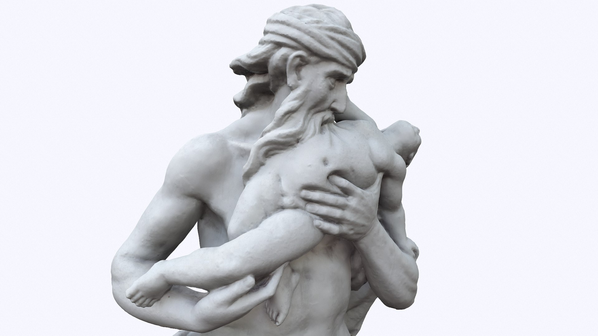 Sculprure Of Saturn Devours His Children 3D Model - TurboSquid 2107022