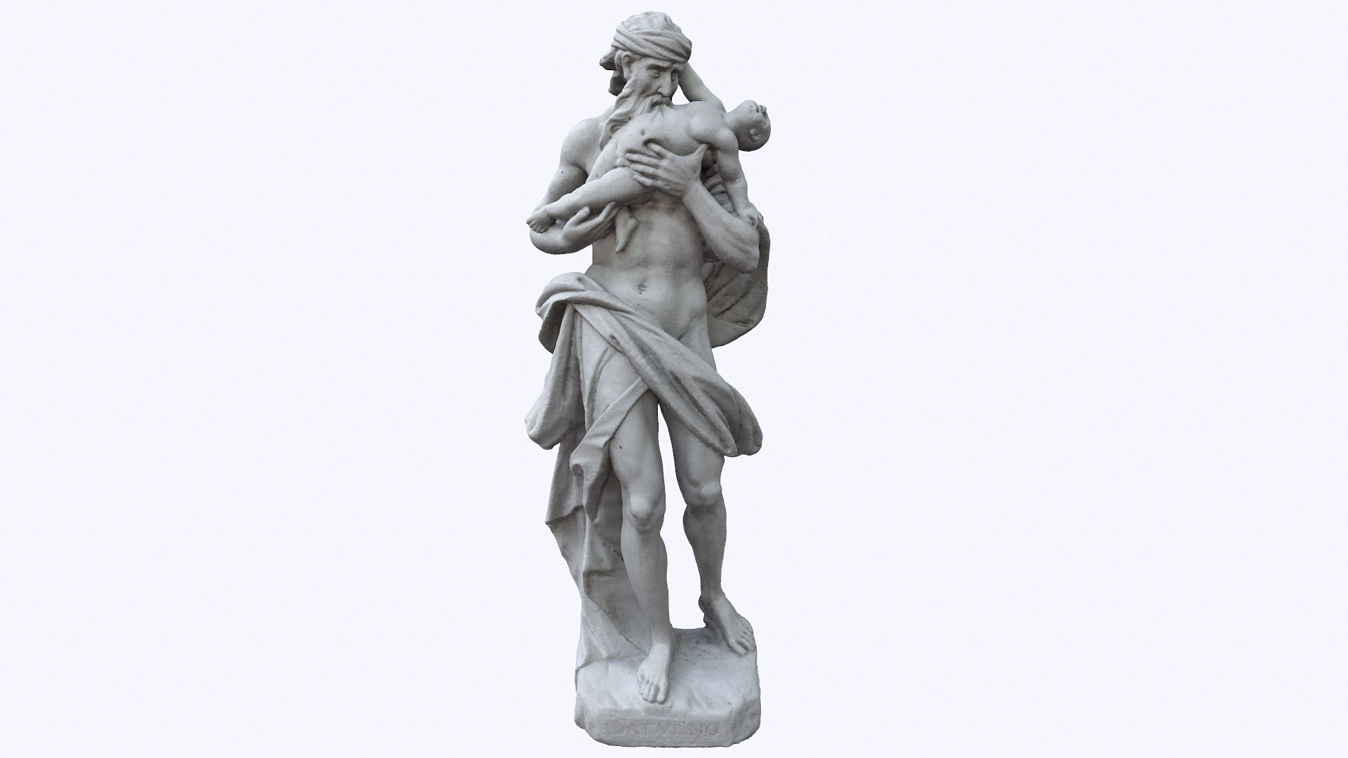 Sculprure Of Saturn Devours His Children 3D Model - TurboSquid 2107022