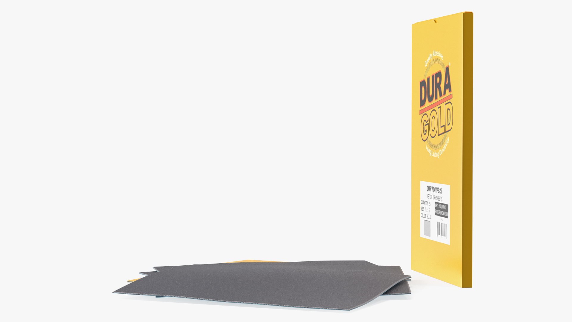 3D Sandpaper Pack Dura Gold Model - TurboSquid 2100753