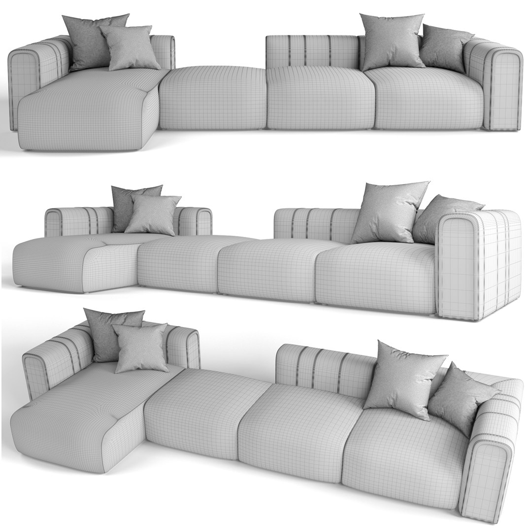 3D Luz Sofa Rugiano - TurboSquid 1639832