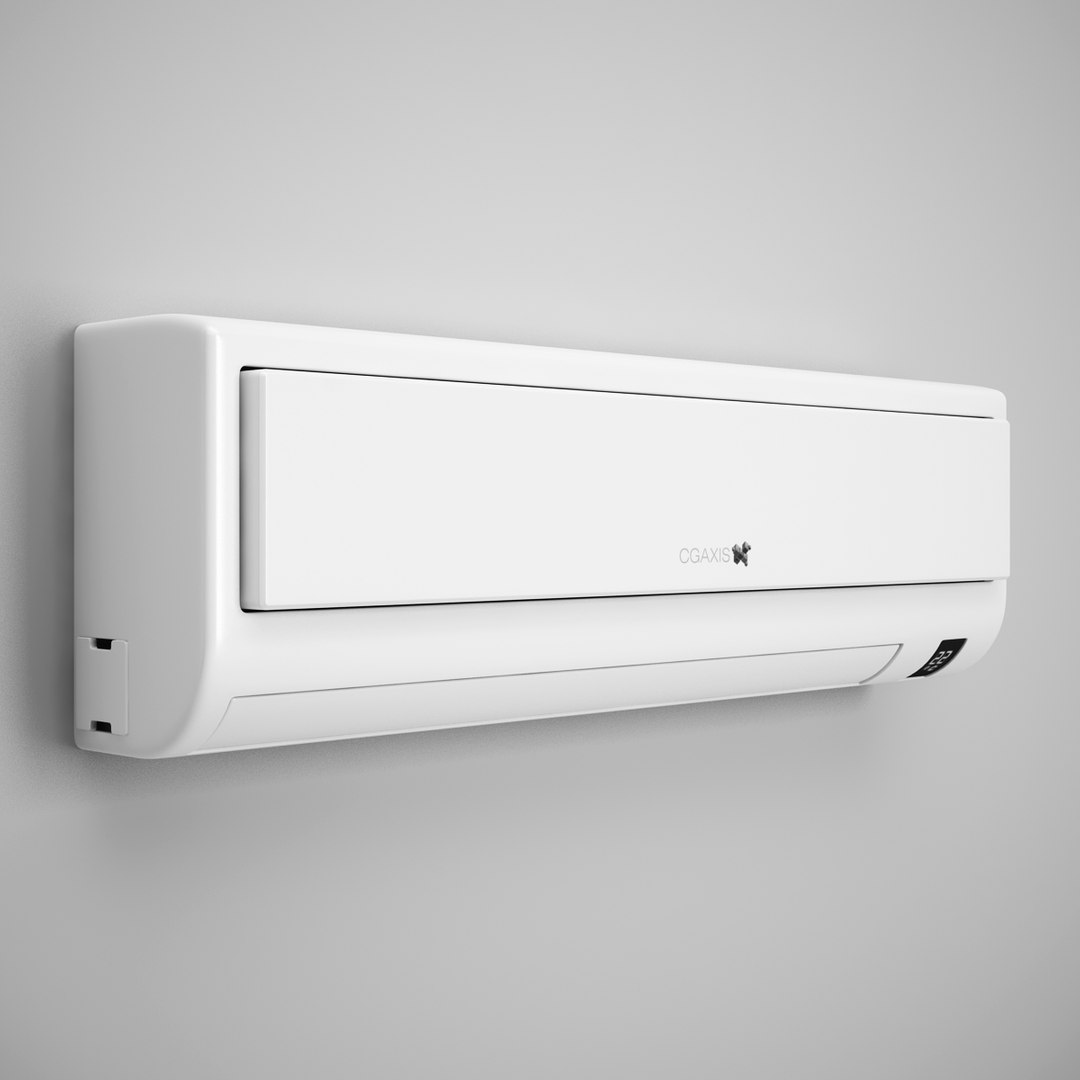 3ds Max Wall Air Conditioner 10 