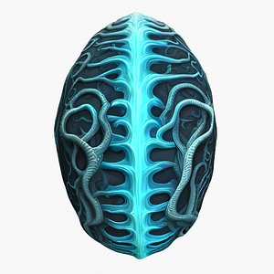Alien Egg 6 3D model