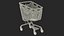pp plastic shopping cart 3D model