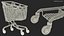 pp plastic shopping cart 3D model