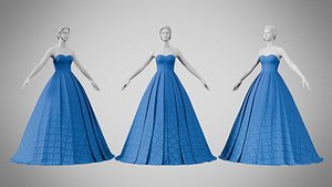 Dress 48 Tory Blue