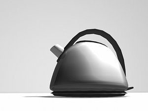 Electric Kettle Cuisinart CPK-17 3D Model $20 - .3ds .c4d .obj .max .ma  .lwo .fbx - Free3D