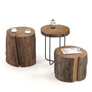 slab table stump model