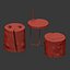 Tables of stumps and slab