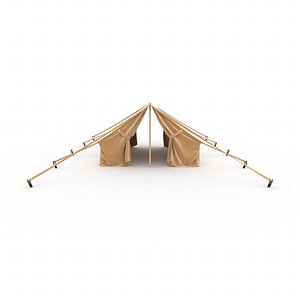 Military Tent 40 3D model