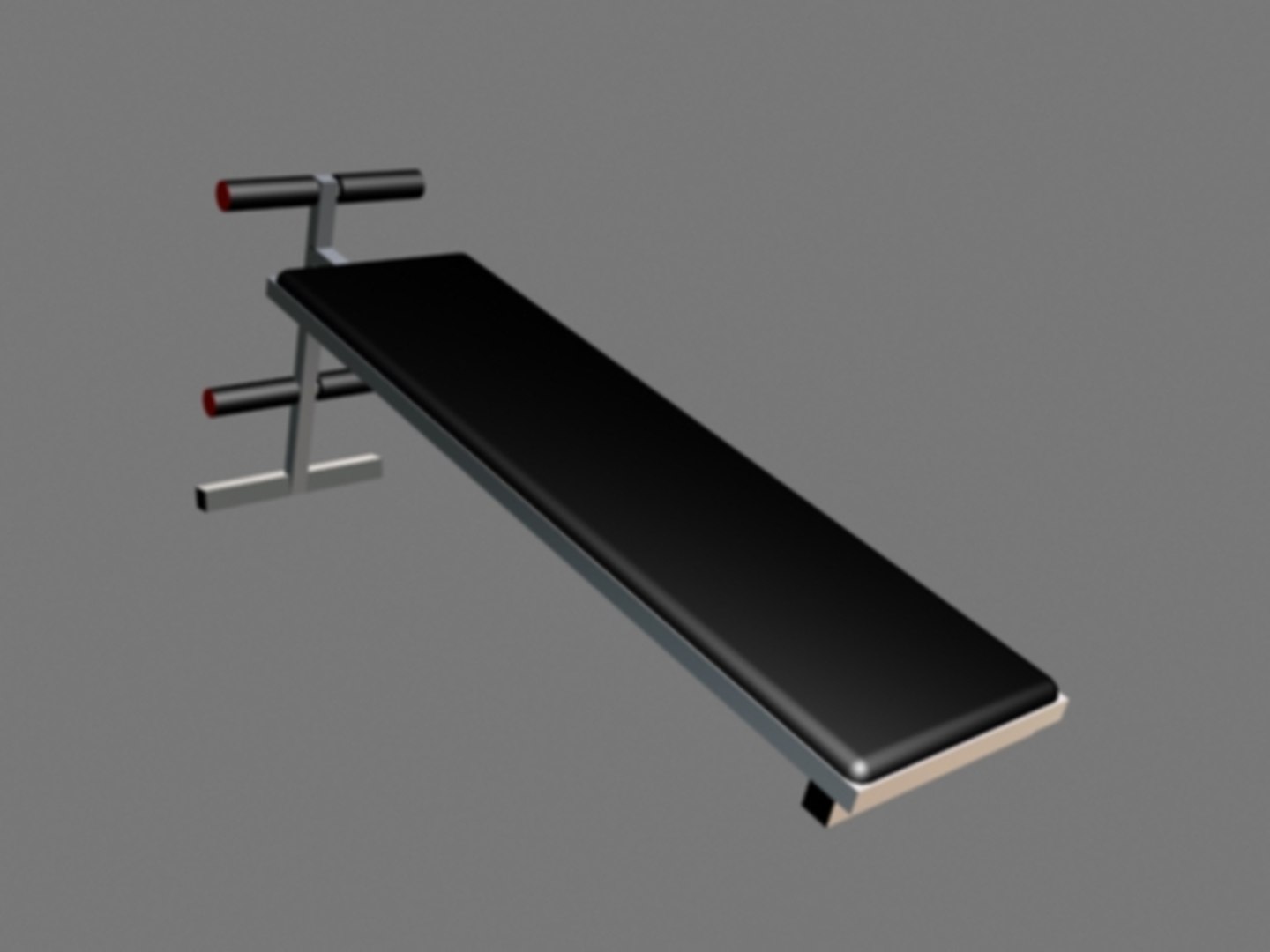 3d Equipment Exercise Weights Bench Model
