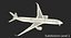 空中客车A350-1000汉莎航空索具3D模型
