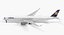 空中客车A350-1000汉莎航空索具3D模型