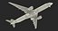 空中客车A350-1000汉莎航空索具3D模型