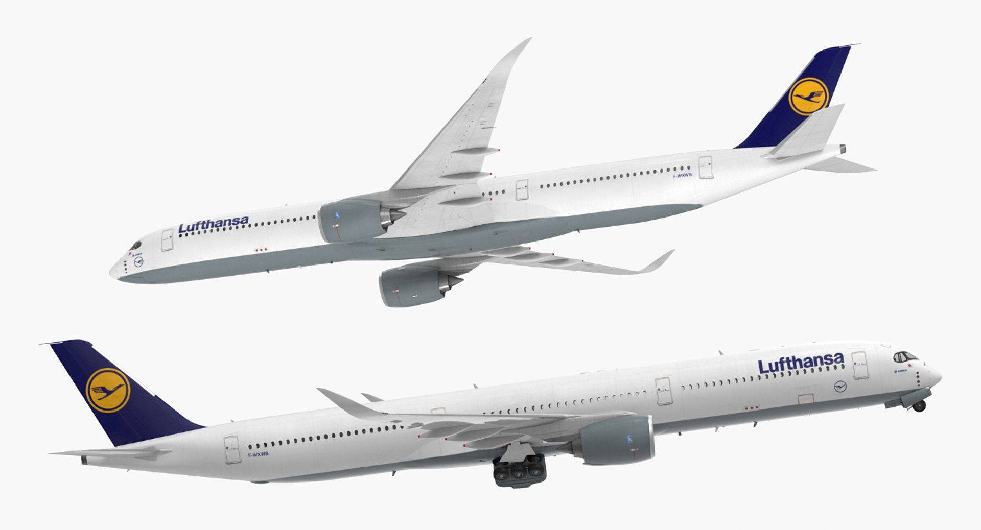 3D model airbus a350-1000 lufthansa rigged https://p.turbosquid.com/ts-thumb/dk/AnLpfP/qlSWBboT/airbusa3501000lufthansariggedvray3dmodel007/jpg/1491889164/1920x1080/fit_q87/2a7cfa748b8cceaf5c47cb297515c5b2f484e8da/airbusa3501000lufthansariggedvray3dmodel007.jpg